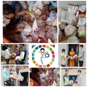 Ration, Vegetables and other essential Distribution at Balod- Chhattisgarh